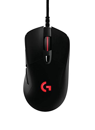 Logitech G403 Prodigy RGB Gaming Mouse – 16.8 Million Color Backlighting, 6 Programmable Buttons, Onboard Memory, Up to 12,000 DPI