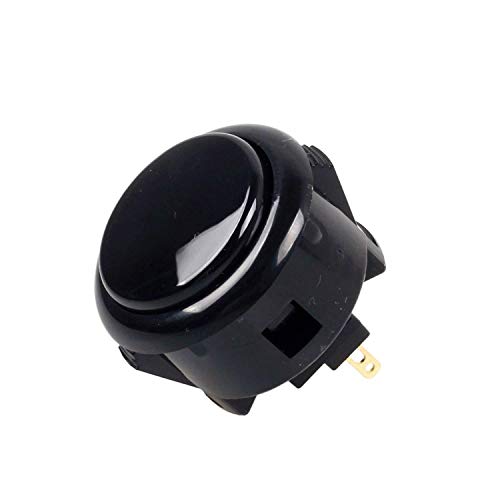 Sanwa JLF-TP-8YT Joystick + Sanwa 8 pcs OBSF-30 Push Button Bundle Kit Color : Black - for Arcade Game 4 & 8 Way Adjustable, Compatible with Catz Mad SF4 Tournament Joystick S@NWA - color: Black