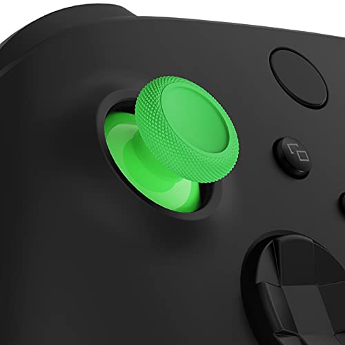 eXtremeRate Replacement Controller Joystick for Xbox One - 4 PCS Green & Blue Thumbsticks Analog Thumb Sticks for Xbox Series X/S, Xbox One S/X, Elite Controller with Repair Kit Screwdriver - color: Green & Blue