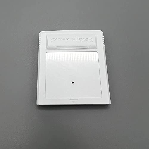 Game Card Cartridge Shell Case Replacement for Gameboy Color GBC, Game Cartridge Housing Shell Case for Gameboy Classic GB (White) - color: white