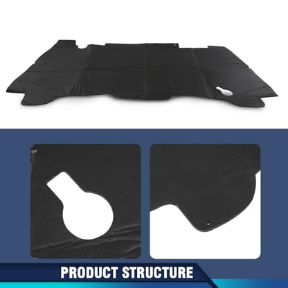 PIT66 Under Hood Insulation Pad Compatible with Dodge Ram 1500 1994 1995 1996 1997 1998 1999 2000 2001(Not Fit Durango Or Dakota, Not Fit for Diesel) - style: 1994-2001 Dodge Ram 1500