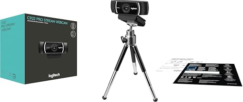 Logitech C922 Pro Stream Webcam 1080P Camera