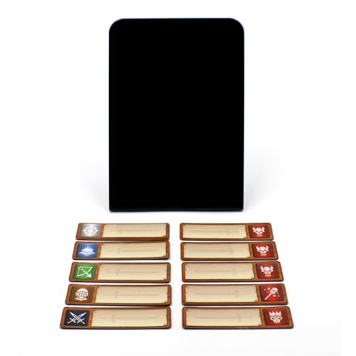 Initiative Tracker for D&D and Other Role-Playing Games - Includes Magnets and Board