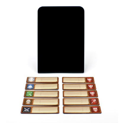 Initiative Tracker for D&D and Other Role-Playing Games - Includes Magnets and Board