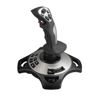 Flight Simulator or Normal any Simulator Compatible Joystick, Flight simulator controls, flight joystick controls, with Vibration Function and Throttle Controls, Wired Flight Stick.