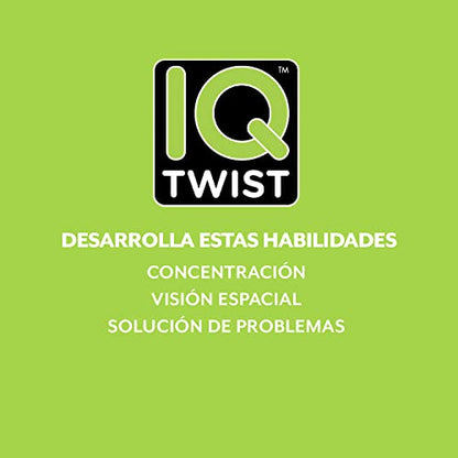 SmartGames IQ Twist, a Travel Game for Kids and Adults, a Cognitive Skill-Building Brain Game - Brain Teaser for Ages 6 & Up, 120 Challenges in Travel-Friendly Case - style: IQ Twist