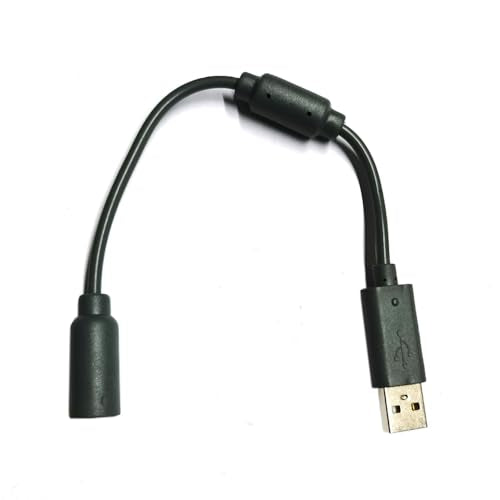 Breakaway Wired Game Controller Stable USB Breakaway PC Cable Cord Adapter Converter Compatible With Logitech G920 G923 G27 G29 Driving Force,Ferrari 458 Spider Racing Wheel Cord,Guitar Hero,Xbox 360