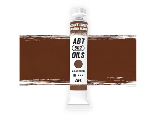 ABTEILUNG 502 Model Kit, 20ml, Burnt Umber - color: Burnt Umber, size: 0.7 Fl Oz (Pack of 1)