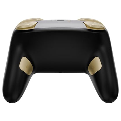 eXtremeRate DIY Replacement Full Set Buttons for Nintendo Switch 2 Pro Controller, Custom ABXY Dpad + - Home Capture Power L R ZR ZL Triggers Sync GL GR Buttons for Switch 2 Pro - Champagne Gold - color: Champagne Gold
