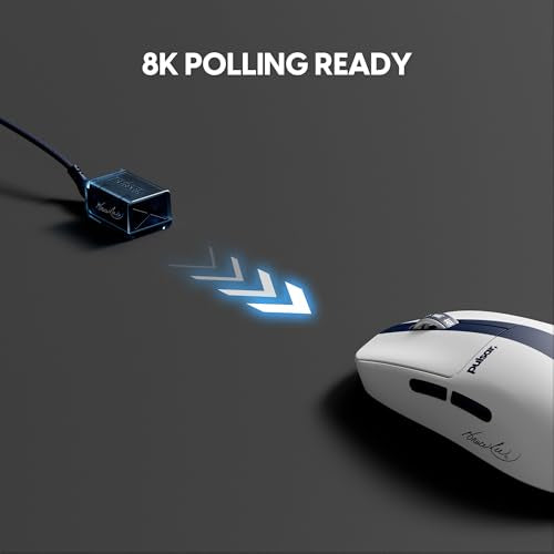 Pulsar Gaming Gears X2 Crazylight Wireless Gaming Mouse, Ultra Lightweight 1.38 oz (39g), Optical Switch, 32000 DPI, 750 IPS, XS-1 Sensor, 8k Compatible (Medium, Bruce Lee 85th Edition) - color: Bruce Lee Edition, size: Medium, style: X2 CrazyLight