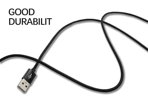 Replacement USB A to Micro B Braided Charging Cable, Compatible with Xbox One Controllers, Samsung Phones, Fire HD 10 Tablets, and Sticks, Slim/Pro，PS4，PC（3.3FT）