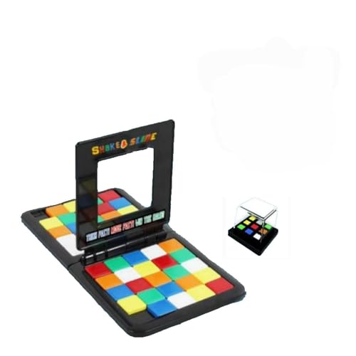 Shake & Slide Block Game Shape Matching Intelligence Board Game for Family Game Nights, Classic - color: Classic