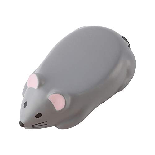 Small Wrist Rest Mouse Pad, Mini Cute Ergonomic Mousepad Memory Foam Design Mouse Shape Wrist Support Pillow Rest Cushion Mat for Office Computer Laptop,Comfortable and Pain Relief (Gray Mouse) - color: Gray