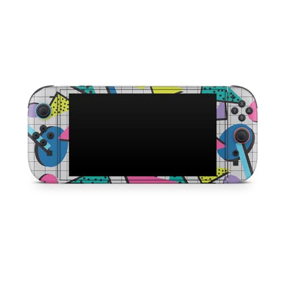 Gaming Skin Compatible with Nintendo Switch 2 Console Only - Awesome 80s - Premium 3M Vinyl Protective Wrap Decal Cover - Easy to Apply | Crafted in The USA by MightySkins - color: Awesome 80s, size: Switch 2 Console Skin Only, style: Matte Finish