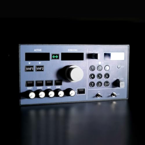 StrucToys Flight Simulator Controls for PC, A105 V3.0 All in One Overhead Panel for MSFS 2020/2024 with Backlit, Compatible with Windows Flight Sim Home Cockpit