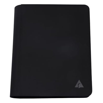 Top loader Binder, Holds 504 Top loaders, 9-Pocket Top Loader Binders with Sleeves for TCG & Sports Cards in 3'' x 4'' Top loaders - color: Black