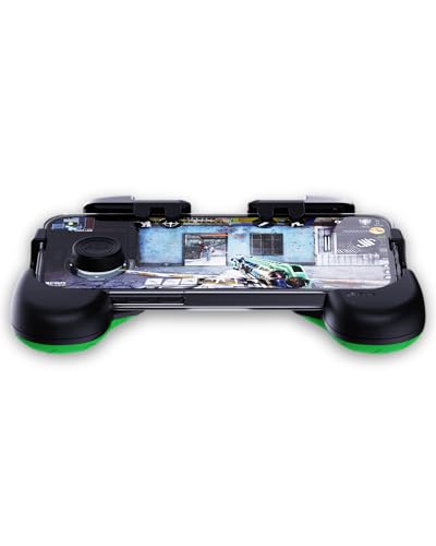 PUK One Mobile Gaming Bundle - Includes The Magnetic Phone Joystick, Mobile Gaming Triggers, and Phone Gaming Grip - Ultimate Mobile Gaming Controller Kit for iOS and Android