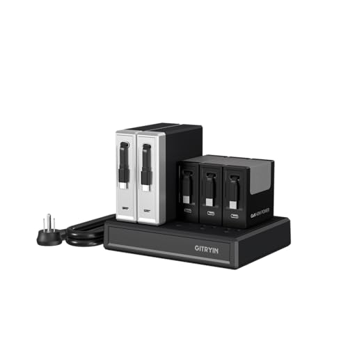 Modular Laptop Charging Station, 2 * 140W, 3 * 40W Retractable USB C Chargers, 10 Type C Ports with Cooling Power Strip, 400W Charging Hub