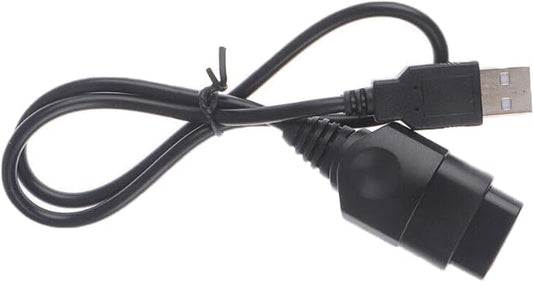 Replacement PC USB Adapter Cable, USB Converter, Game Controller Adapter, Compatible with Xbox First Generation Controller（0.7M）