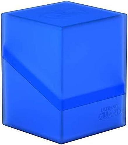 Ultimate Guard Boulder 100+ Classic, Deck Case for 100 Double-Sleeved TCG Cards, Sapphire, Secure & Durable Storage for Trading Card Games, Soft-Touch Finish - color: Sapphire, size: 100+