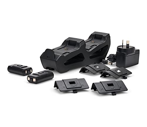 PowerA Duo Charging Station for Xbox Series X|S - Black, Wireless Controller Charging, Charge, Rechargeable Battery, Xbox Series X|S, Xbox One - style: Duo Charge Black