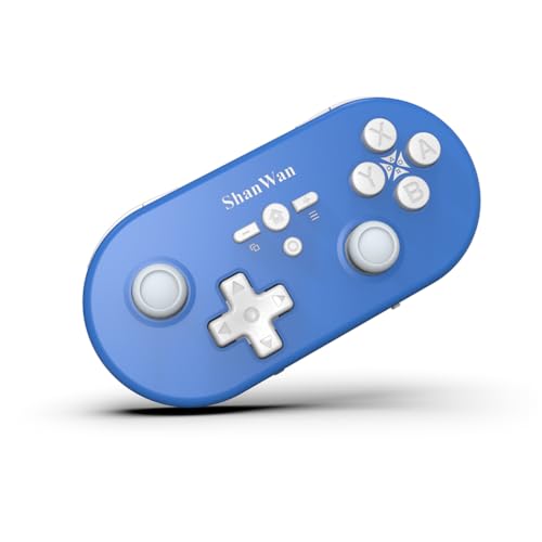 ShanWan Wireless Bluetooth Controller is Compatible With the Switch/Switch 2, Steam Deck, PC, Android, iPhone, iPad, and macOS. It Features Customizable Buttons and Macros, Motion Controls, linear Motor Vibration, Joysticks, Triggers, and a D-pad