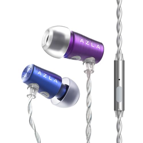 AZLA AZEL GEN3 Gaming Earbuds with Mic for PS5, Xbox, PC & More - color: Purple Blue