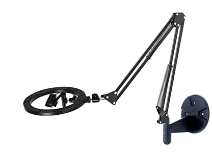 Kiyo V2 X Webcam Ring Light Wall Holder,10'' Streaming Light with Wall Folding Mount Compatible with Razer Kiyo V2 X,Kiyo V2,Kiyo pro Ultra 4K,Kiyo X Webcams
