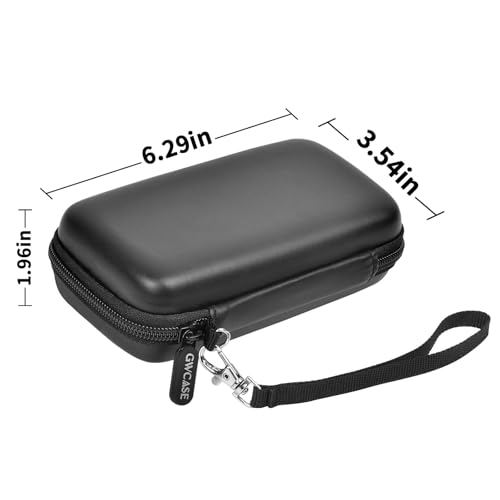 GWCASE Anbernic RG35XX H RG28XX Retroid 게임 콘솔용 케이스, 블랙 | 벨크로 스트랩 잠금 장치가 있는 맞춤형 핏 내부 트레이, 일상적인 휴대 및 여행, 캠프 또는 출퇴근을 위한 압력 방지 보호, 박스만 포함 - color: 블랙.
