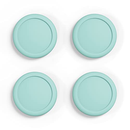 eXtremeRate PlayVital Joystick Caps for Nintendo Switch, Thumbstick Grips for Switch Lite, Analog Cover for OLED Joycon Thumb Grip Caps - Misty Green - color: Misty Green