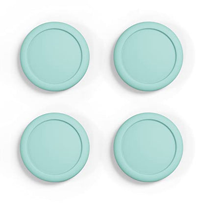 eXtremeRate PlayVital Joystick Caps for Nintendo Switch, Thumbstick Grips for Switch Lite, Analog Cover for OLED Joycon Thumb Grip Caps - Misty Green - color: Misty Green