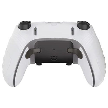 PlayVital Guardian Edition Glow in Dark Anti-Slip Ergonomic Silicone Cover Case for ps5 Edge Controller, Soft Rubber Protector Skin for ps5 Edge Wireless Controller with Thumb Grip Caps - Green - color: Glow in Dark Green