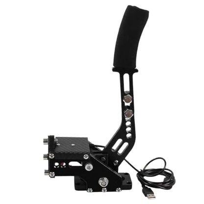 USB Handbrake System HB 1009 Compatible With G25 G27 G29 T300 T500 PC Racing Games Fanatec Rally Red Black Blue(G and AccessoryN) - color: G and AccessoryN