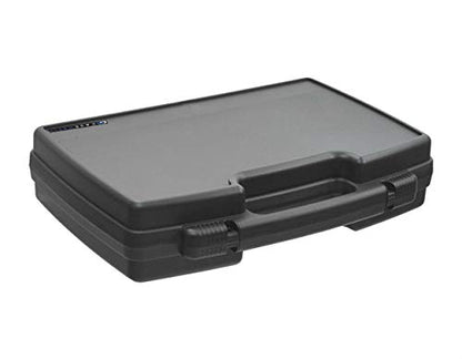 CASEMATIX Hard Shell Miniature Storage Travel Case - 30 Figurine Miniature Organizer and Miniatures Carrying Case with Foam Compatible with Roleplaying Minis