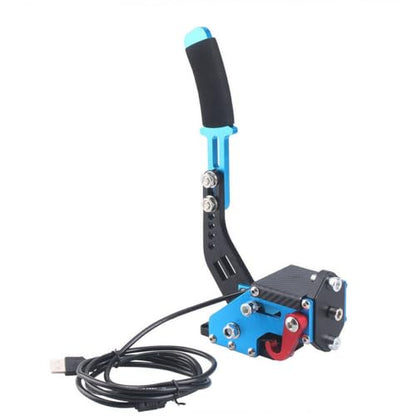 14Bit PC USB Handbrake for SIM Racing Games Simulate Linear Handbrake Compatible with G25 G27 G29 T500 FANATECOSW DIRT RALLY, Red