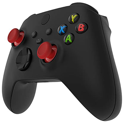 eXtremeRate Replacement Thumbsticks for Xbox Series X & S, Joysticks Repair Kit for Xbox Wireless Controller, Custom Analog Stick Buttons for Xbox One S/X/Elite Controller - Carmine Red - color: Carmine Red