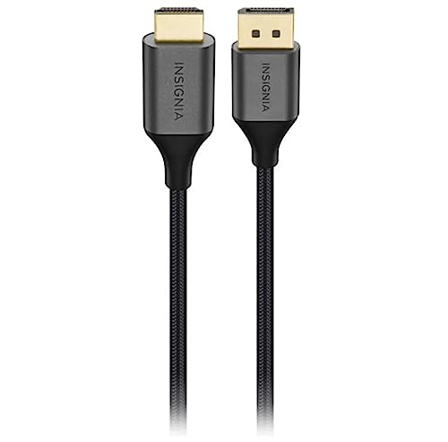 INSIGNIA 1.8 m (6 ft.) DisplayPort/HDMI Cable (NS-PD06502-C) - size: 6 ft, style: Displayport to HDMI Cable (6 ft)