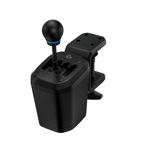 Logitech G RS H-SHIFTER for PC/Xbox/Playstation | Sim Racing shifter compatible with Logitech G PRO and RS50 wheels and G923/G29/G920 with Racing Adapter - style: RS Series