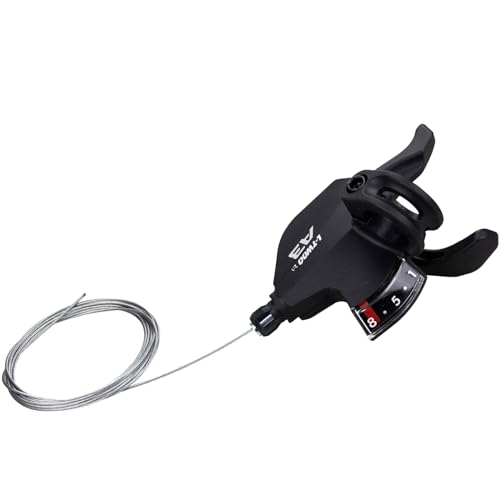WEEROCK Bike Shifter Lever 8 Speeds Right Thumb Gear Shift Lever for Mountain Bicycle - color: Right 8 Speed