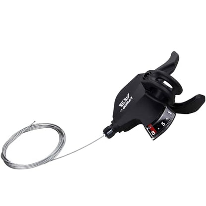 WEEROCK Bike Shifter Lever 8 Speeds Right Thumb Gear Shift Lever for Mountain Bicycle - color: Right 8 Speed