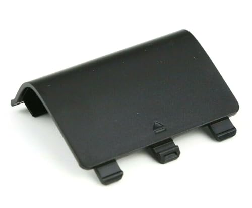 BBAUER New Battery Back Door Lid Cover Replacement Black for Xbox One Controller