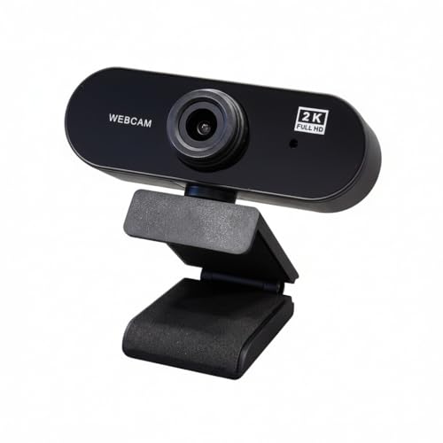 axGear USB Webcam 1080P 2K Microphone for Conference Video Call Live Streaming