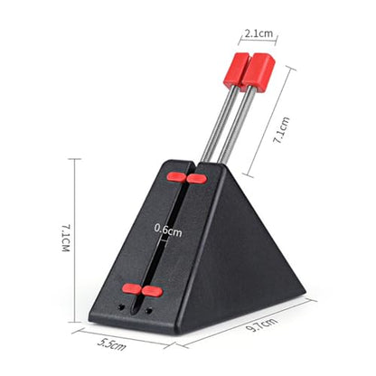 VILLCASE Mouse Cable Holder for Gaming Flexible Mouse Cable Fixer for Desk Easy Installation Computer Accessory Suitable for Home Office Use