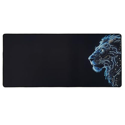 XXL Gaming Mouse Pad 35.4x15.7 Professional Large Mouse Pad & Computer Game Mouse Mat-90x40 Lioncmh - color: 90x40 Lioncmh, size: 35.4L x 15.7W inches