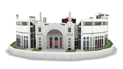 Pro Lion 3D Jigsaw Puzzle of Ohio Stadium Construction Building Kits - 77 Pieces | Ohio State Buckeyes Football Gifts for Boys, Adults, Men & Kids Aged 7+ | Puzzles Games Kit for Creative Fans - style: Ohio State Buckeyes