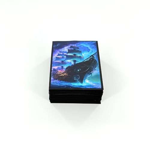 100 PCS MTG Card Sleeves Matte, TCG Card Protective Sleeves Size is 2.6 x 3.6 in Applicable to OCG CCG DTCG PTCG, Fit Standard Size Cards (Ship) - color: Ship
