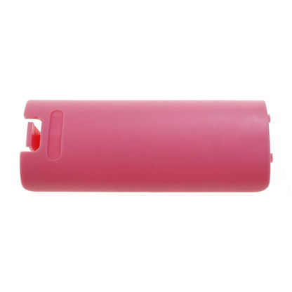VAPXSGI 1Pcs 7 Colors Battery Cover Back Case For Wii Game Controller Remote Controller Gamepad Handle Battery Lid Door Shell Replacement (Pink) - color: Pink