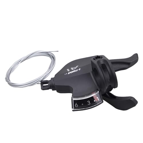 WEEROCK Bike Shifter Lever 6 Speeds Right Thumb Gear Shift Lever for Mountain Bicycle - color: Right 6 Speed