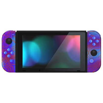 eXtremeRate DIY Replacement Shell Buttons for Nintendo Switch, Back Plate for Switch Console, Housing with Full Set Buttons for Joycon Handheld Controller - Damascuscamo - color: Damascuscamo