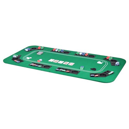 Hathaway No Limit 3-in-1 Portable Casino Tabletop, Black/Green